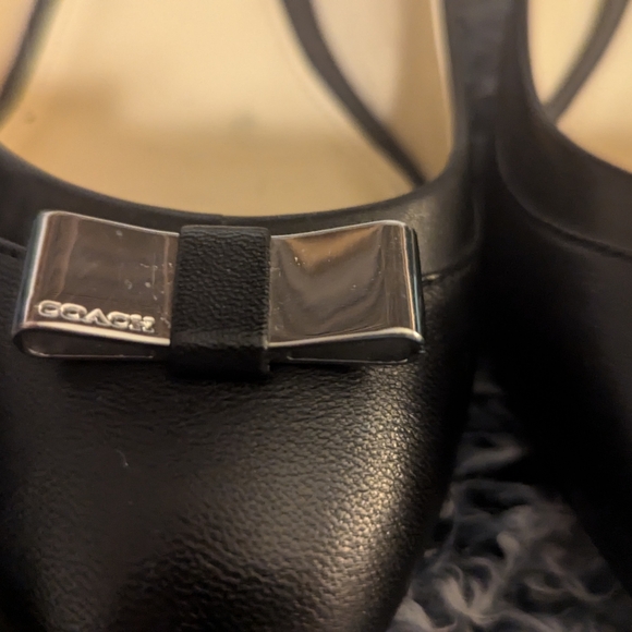 Coach Leather Wedges - Picture 3 of 8